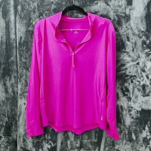 Free Country SunFree Quarter-Zip Sun Shirt  M( 8/10)